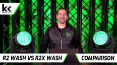 Chauvet Rogue R2 Wash vs R2X Wash
