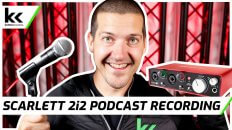 How To Record A Podcast With Scarlett 2i2 Audio Interface