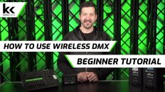 How To Use A Wireless DMX Transmitter