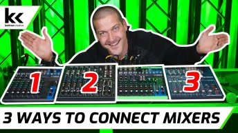 3 Ways To Connect Multiple Audio Mixers Together