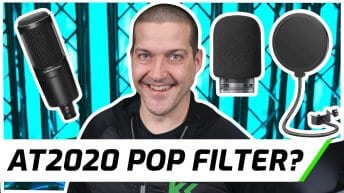 Does The AT2020 Need A Pop Filter?