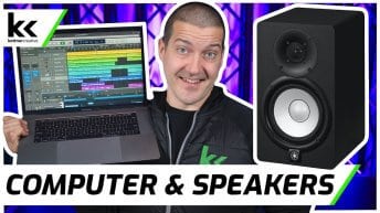 How To Connect Computer To Studio Monitors / Speakers