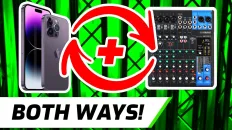 How To Connect Phone To Audio Mixer | Both Ways!