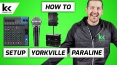How To Setup Yorkville Paraline PSA1 & PSA2s Sound System