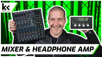 How To Connect Audio Mixer to Headphone Amp / Splitter