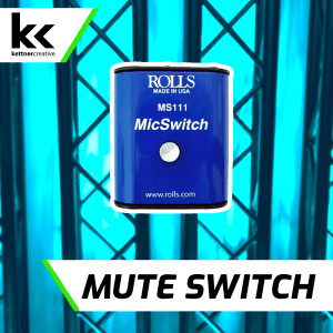 Rolls XLR Mic Mute Switch