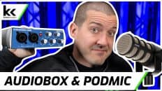 Presonus Audiobox USB 96 & Rode PodMic | Setup & Demo