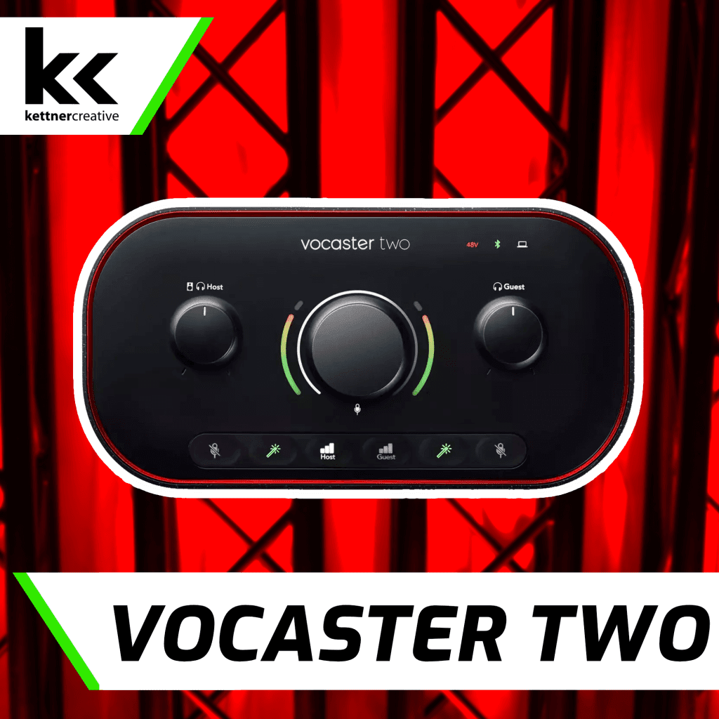 Vocaster Two Audio Interface