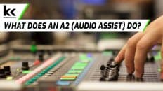 What does an A2 (Audio Engineer Assistant) do?