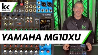 Yamaha MG10XU USB Audio Mixing Console | Setup & Review